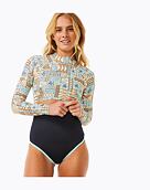 Dámske plavky Rip Curl Block Party Ls Good, Blue