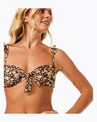 Dámske plavky Rip Curl Sea Of Dreams Bandeau, Brown