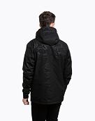Pánska street bunda Meatfly Finn, Morph Black Emboss