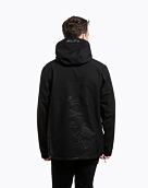 Pánska street bunda Meatfly Garen, Morph Black Emboss