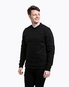 Pánska mikina Meatfly Luke Crewneck, Black