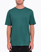 Pánske tričko Volcom Stone Blanks Bsc Sst, Sea Green
