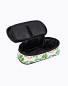 Púzdro Meatfly Pencil Case, White Tropical