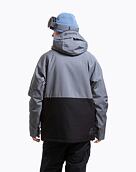 Pánska SNB & SKI bunda Meatfly Vertigo, Dark Grey / Black
