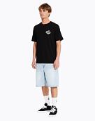 Pánske tričko Volcom Startlog Bsc, Black