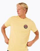 Pánske tričko Rip Curl Wettie Passage Icon, Straw