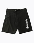 Pánské plavky Meatfly Mitch Boardshorts 21, Black