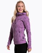 Dámska technická mikina Meatfly Omni, Garden Purple