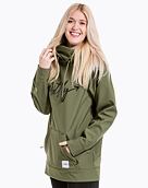 Dámska softshell bunda Meatfly Alita, Olive