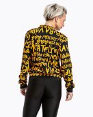 Dámska bunda Pura Vida Berry Bomber, Yellow/Black