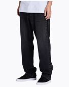 Pánske nohavice DC Shoes Worker Relaxed, Black Denim