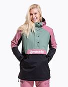 Dámska bunda SNB & SKI Meatfly Aiko, Sea Spray/Black