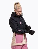 Dámska SNB & SKI bunda Meatfly Gaia, Black