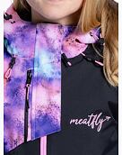 Detská SNB & SKI bunda Meatfly Deliah, Peach Aquarel/Black