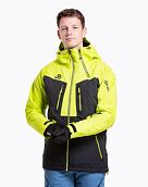 Pánska SNB & SKI bunda Meatfly Cronos, Acid Lime/Black