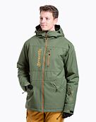 Pánska SNB & SKI bunda Meatfly Helios, Bronze Green