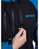 Pánska softshell bunda Meatfly Rasmussen, Ocean Blue/Black