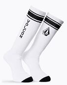 Ponožky Volcom High Stripe Sock Pr, White