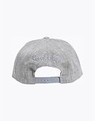 Šiltovka Meatfly Finester Snapback, Grey Heather