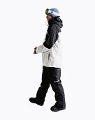 Unisex SNB & SKI bunda Meatfly Blake, Clouds White
