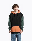 Unisex mikina Meatfly Fry, Green / Sunbrun