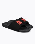 Pánske šľapky DC Shoes Bolsa, Black / Grey / Red